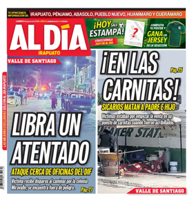 Cover of Periodico Al Dia (Irapuato)