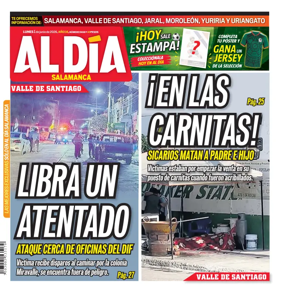 Cover of Periodico Al Dia (Salamanca)