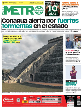 Cover of Publimetro Merida