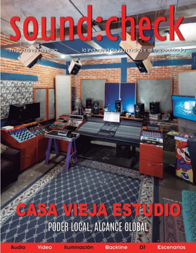Cover of sound:check magazine mexico