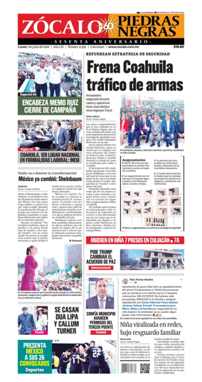 Cover of Zocalo Piedras Negras