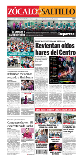 Cover of Zocalo Saltillo