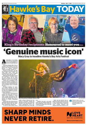 Cover of Hawke's Bay Today