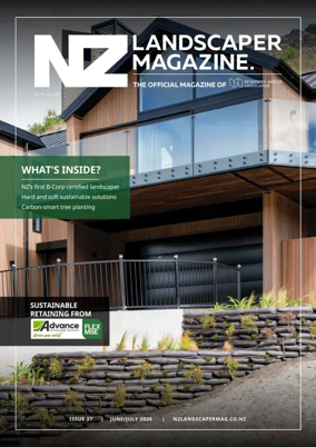 Cover of NZ Landscaper Magazine