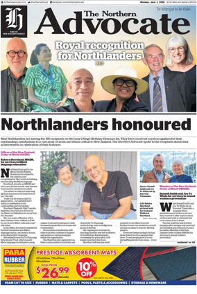 Cover of The Northern Advocate