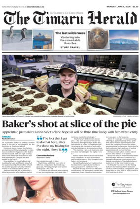 Cover of The Timaru Herald