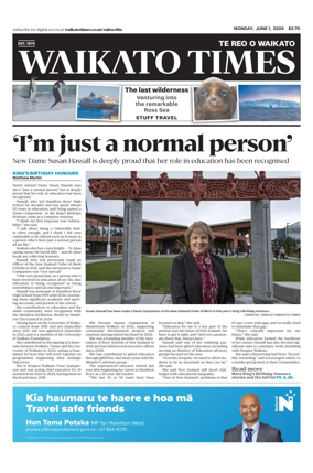 Cover of Waikato Times