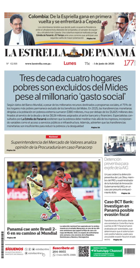 Cover of La Estrella de Panama