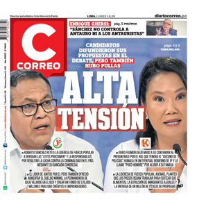 Cover of Diario Correo