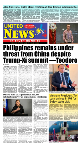 Cover of United News - English Edition