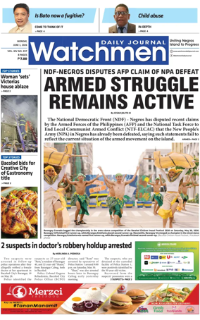 Cover of Watchmen Daily Journal