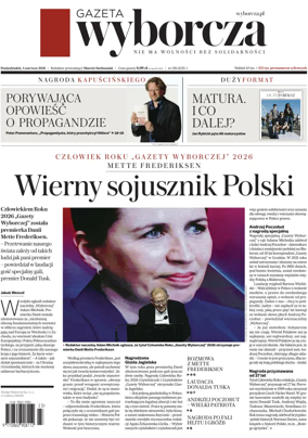 Cover of Gazeta Wyborcza