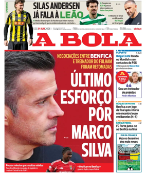 Cover of A BOLA (Portuguese)