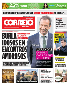 Cover of Correio da Manha