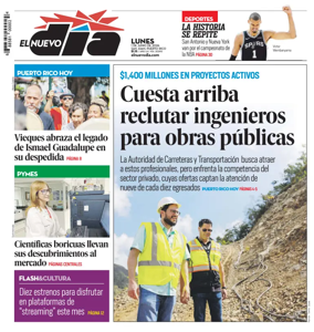 Cover of El Nuevo Dia