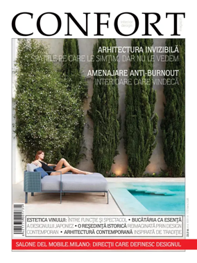 Cover of CONFORT magazin (Romanian)