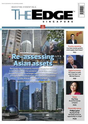 Cover of The Edge Singapore