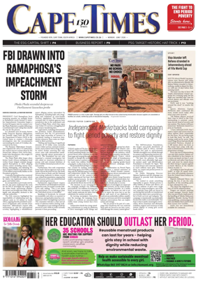 Cover of Cape Times
