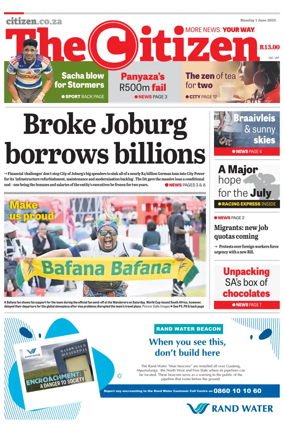 Cover of The Citizen (KZN)
