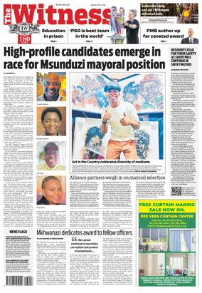Cover of The Witness (South Africa)