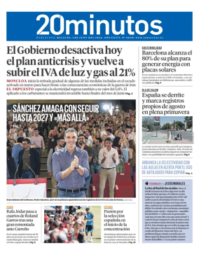 Cover of 20 Minutos Barcelona