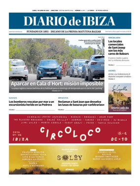 Cover of Diario de Ibiza