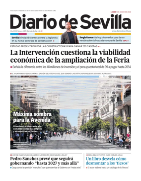 Cover of Diario de Sevilla