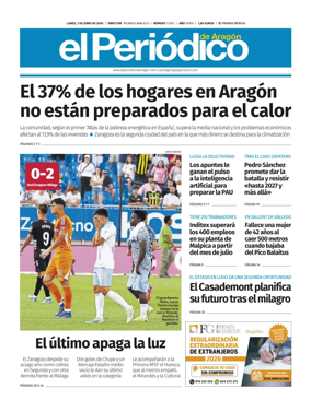 Cover of El Periodico Aragon