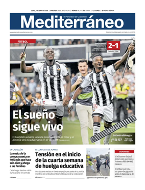 Cover of El Periodico Mediterraneo