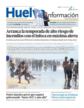 Cover of Huelva Informacion
