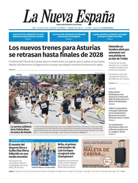 Cover of La Nueva Espana (Oviedo)