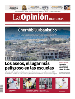 Cover of La Opinion de Murcia