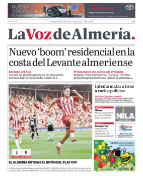 Cover of La Voz de Almeria