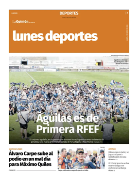 Cover of Lunes Deportes
