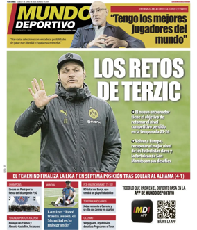 Cover of Mundo Deportivo (Bizkaia-Araba)