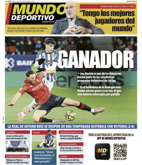 Cover of Mundo Deportivo (Gipuzkoa)