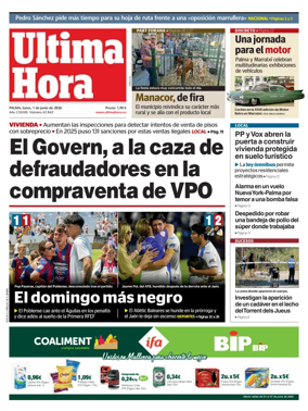 Cover of Ultima Hora