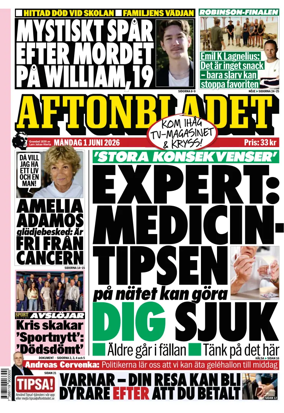Cover of Aftonbladet
