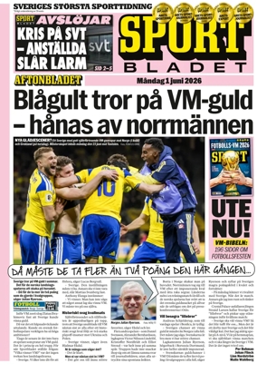 Cover of Sportbladet