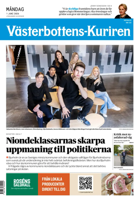 Cover of Vasterbottens-Kuriren