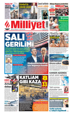Cover of Milliyet