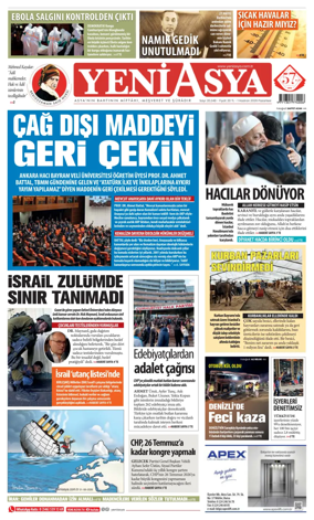 Cover of Yeni Asya