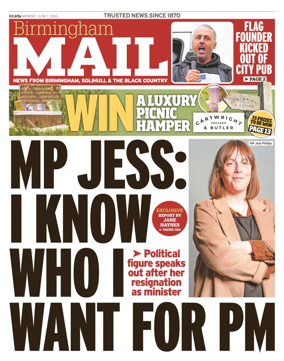 Cover of Birmingham Mail