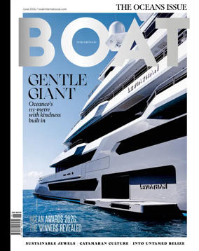 Cover of Boat International (UK)