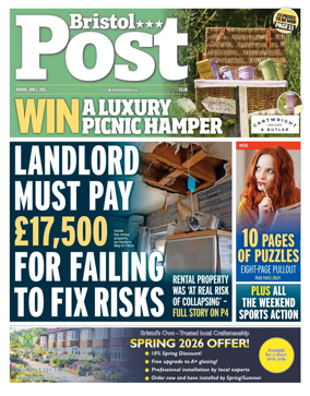 Cover of Bristol Post
