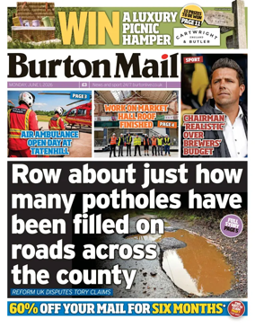 Cover of Burton Mail