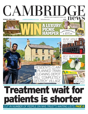 Cover of Cambridge News