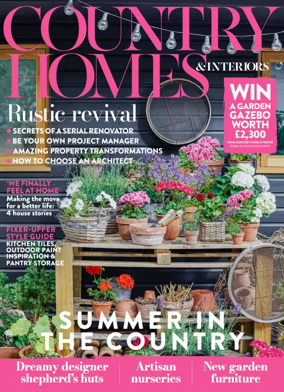 Cover of Country Homes & Interiors
