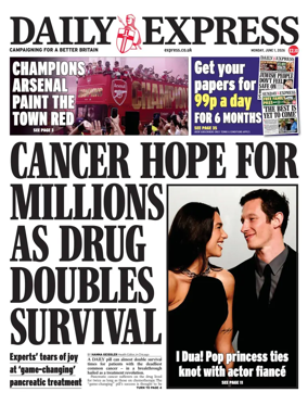 Cover of Daily Express