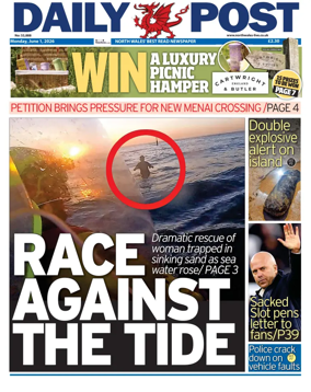 Cover of Daily Post (North Wales)